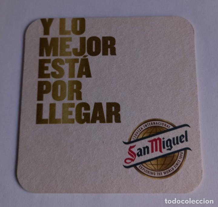 Coleccionismo de cervezas: POSAVASOS CERVEZA SAN MIGUEL