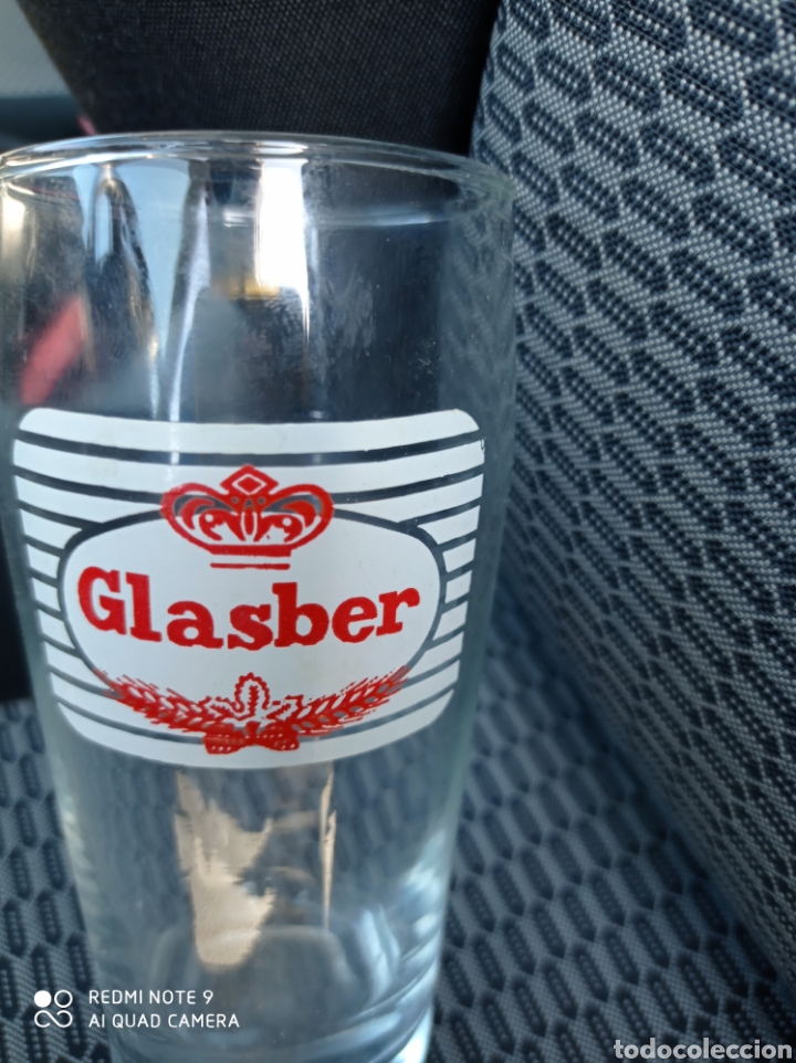 Coleccionismo de cervezas: VASO CERVEZA GLASBER - Foto 2