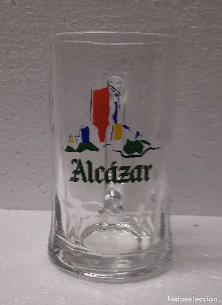 JARRA ALCAZAR (Coleccionismo - Botellas y Bebidas - Cerveza )