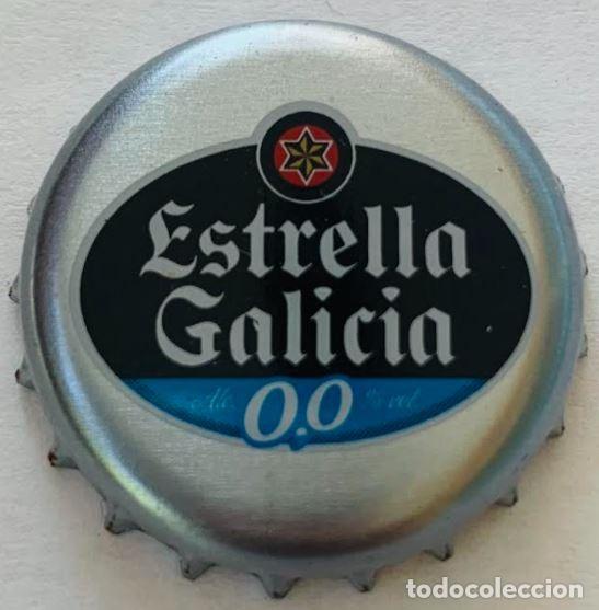 Coleccionismo de cervezas: Chapa cerveza Estrella Galicia 0,0
