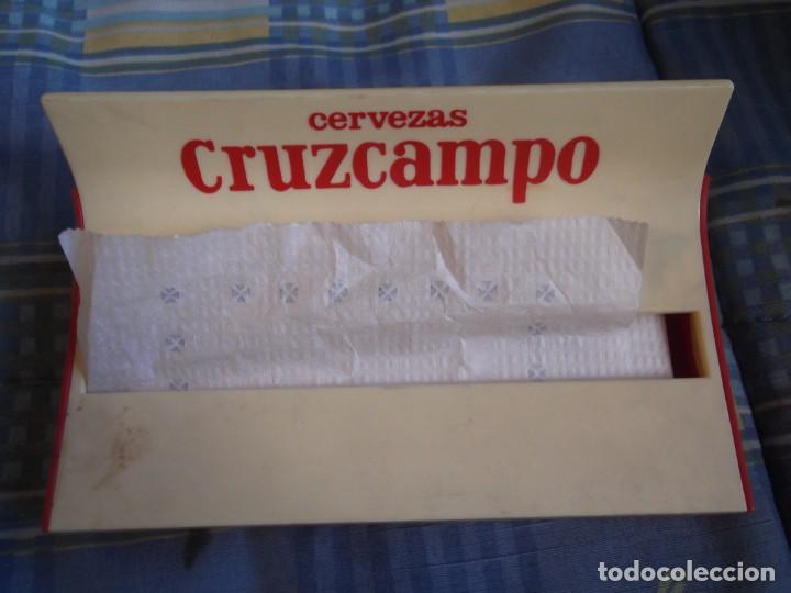 Coleccionismo de cervezas: ANTIGUO SERVILLETERO CRUZCAMPO - Foto 1