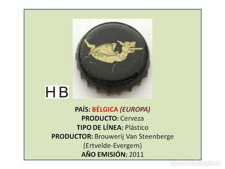 Coleccionismo de cervezas: TAPON CORONA CAPSULA CHAPA CERVEZA GULDEN DRAAK (B&Eacute;LGICA)