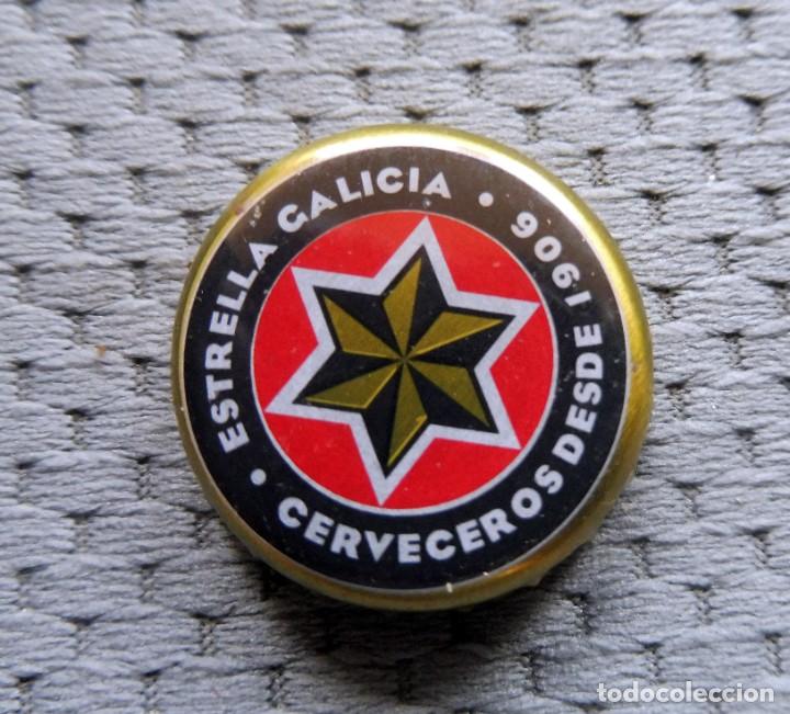 Coleccionismo de cervezas: TAP&Oacute;N CORONA - CHAPA - CROWN CAPS - CERVEZA - ESTRELLA GALICIA - FL