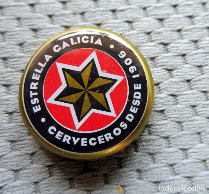 Coleccionismo de cervezas: TAP&Oacute;N CORONA - CHAPA - CROWN CAPS - CERVEZA - ESTRELLA GALICIA - FL