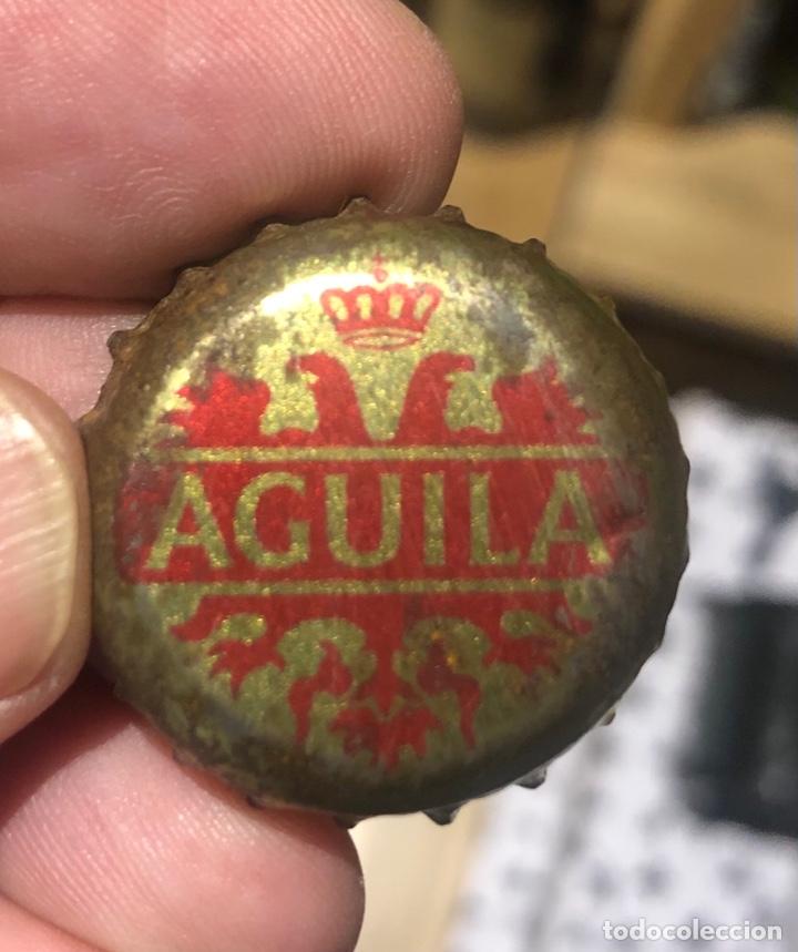 Coleccionismo de cervezas: CHAPA DE CERVEZA EL AGUILA