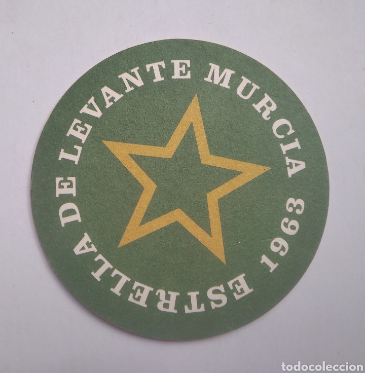 Coleccionismo de cervezas: Posavasos cerveza estrella de levante murcia