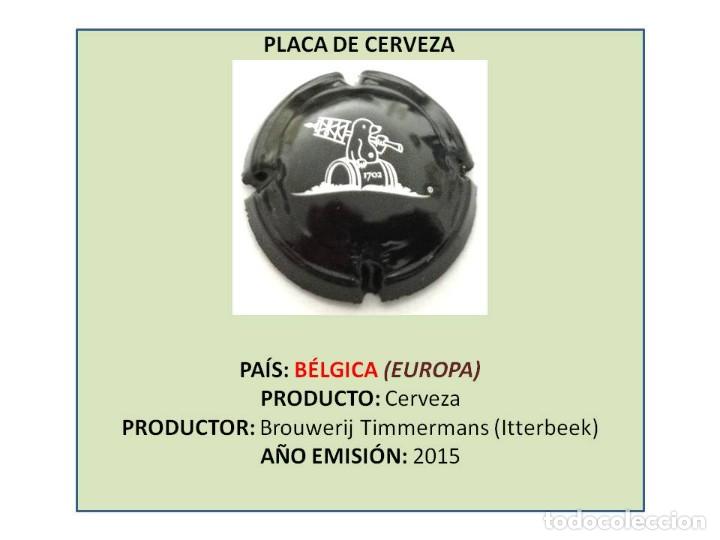 Coleccionismo de cervezas: TAPON CORONA CAPSULA CHAPA CERVEZA &rdquo;MUSELET&rdquo; TIMMERMANS (B&Eacute;LGICA)