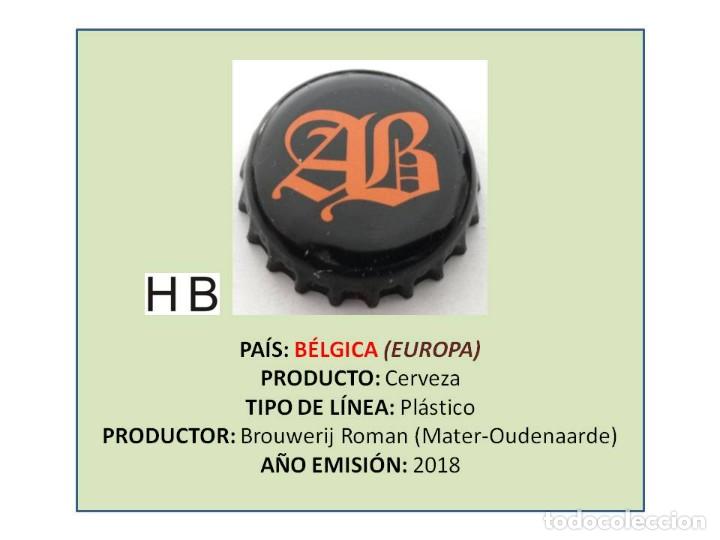 Coleccionismo de cervezas: TAPON CORONA CAPSULA CHAPA CERVEZA ADRIAEN BROUWER (B&Eacute;LGICA)