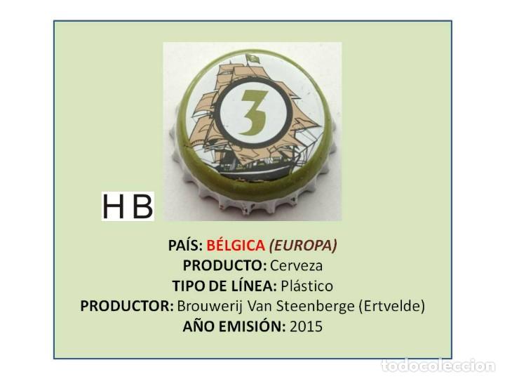 Coleccionismo de cervezas: TAPON CORONA CAPSULA CHAPA CERVEZA VAN STEENBERGE (B&Eacute;LGICA)