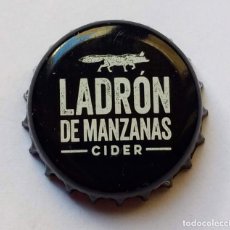 Coleccionismo de cervezas: CHAPA, TAPA CORONA SIDRA LADRON - CAPS- TAPON. Lote 294840258