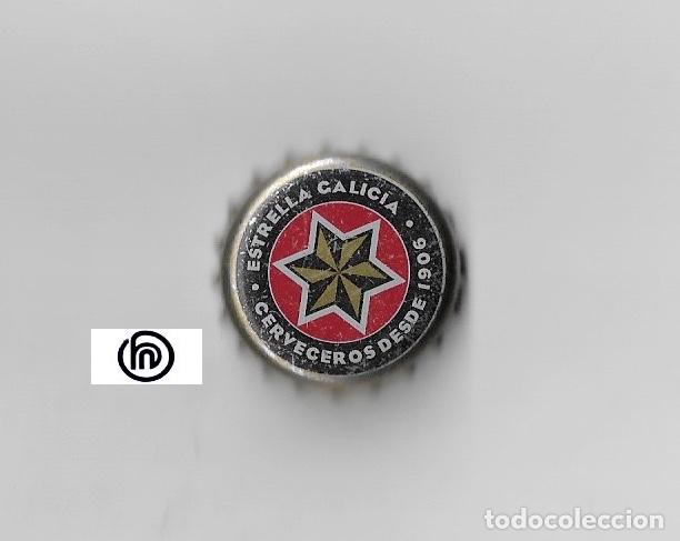 Coleccionismo de cervezas: TAPON CORONA CHAPA BEER BOTTLE CAP KRONKORKEN TAPPI CAPSULE CERVEZA ESTRELLA GALICIA