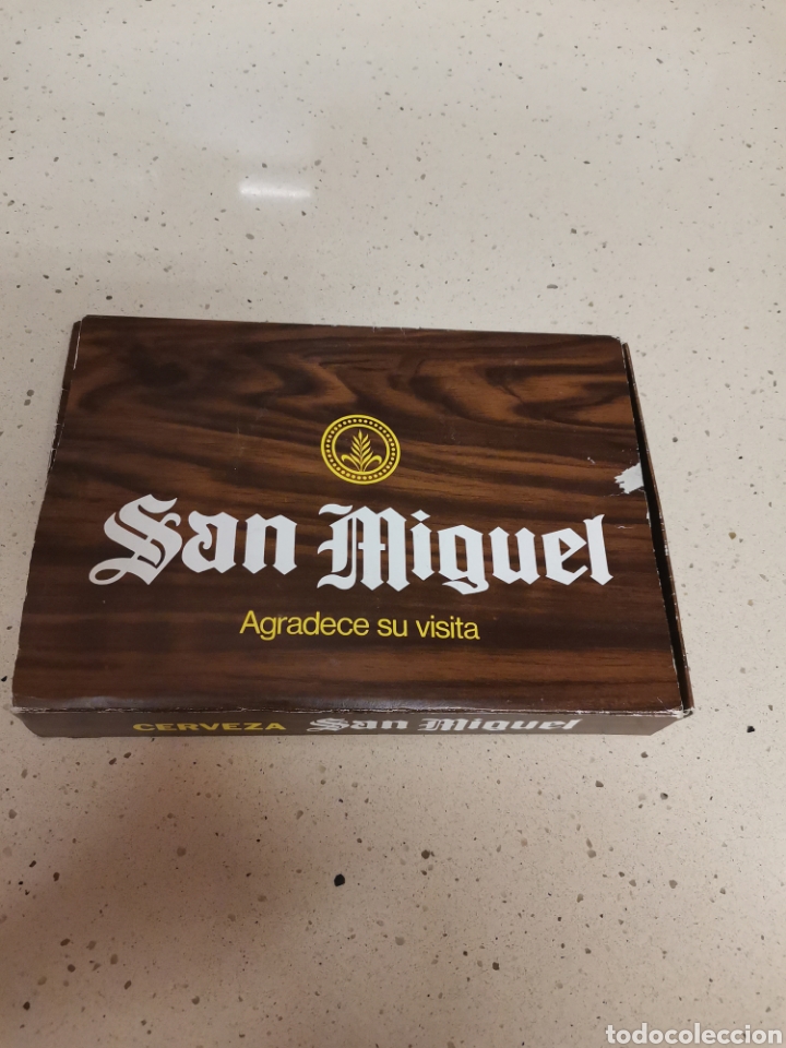 Coleccionismo de cervezas: Cenicero cerveza San Miguel