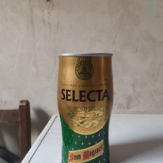 Coleccionismo de cervezas: LATA CERVEZA SAN MIGUEL SELECTA- BASTANTE ANTIGUA - CAJA 10
