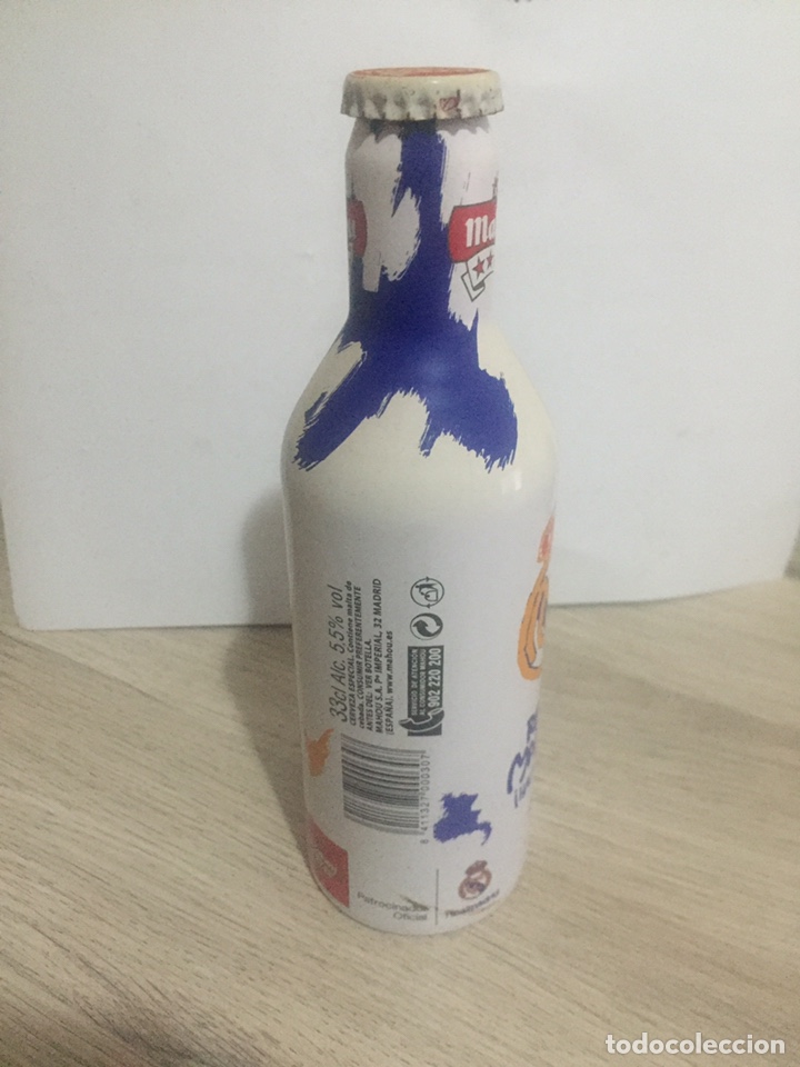 botella real madrid - Compra venta en todocoleccion