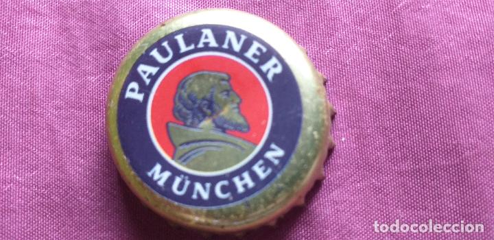 Coleccionismo de cervezas: CERVEZA-V9-II-CHAPA-TAPON-CORONA-PAULANER