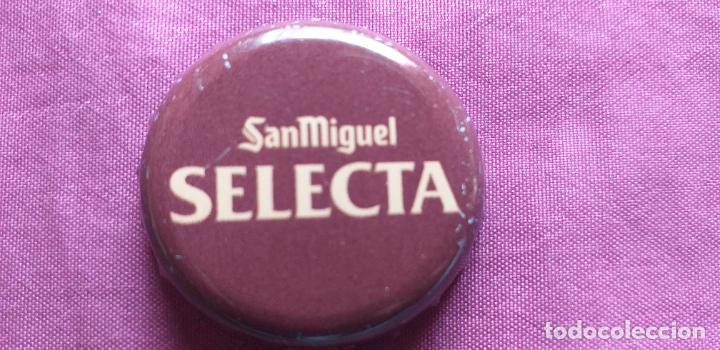 Collectionnisme de bi&egrave;res: CERVEZA-V9-III-CHAPA-TAPON-CORONA-SAN MIGUEL.