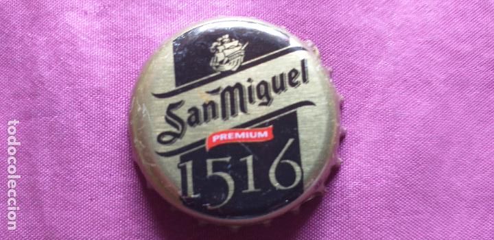 Collectionnisme de bi&egrave;res: CERVEZA-V9-III-CHAPA-TAPON-CORONA-SAN MIGUEL