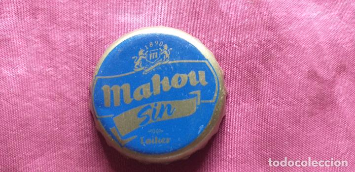 Colecionismo de cervejas: CERVEZA-V9-III-CHAPA-TAPON-CORONA-MAHOU.