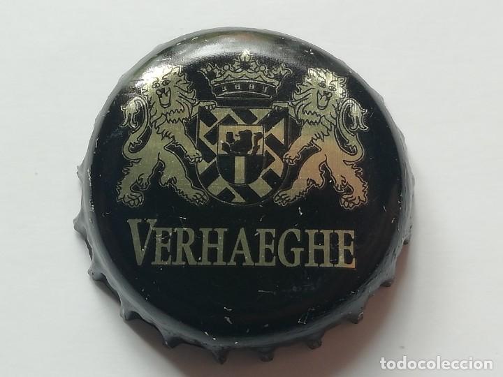 Collezionismo di birre: Chapa tap&oacute;n corona de la cerveza de B&eacute;lgica VERHAEGHE