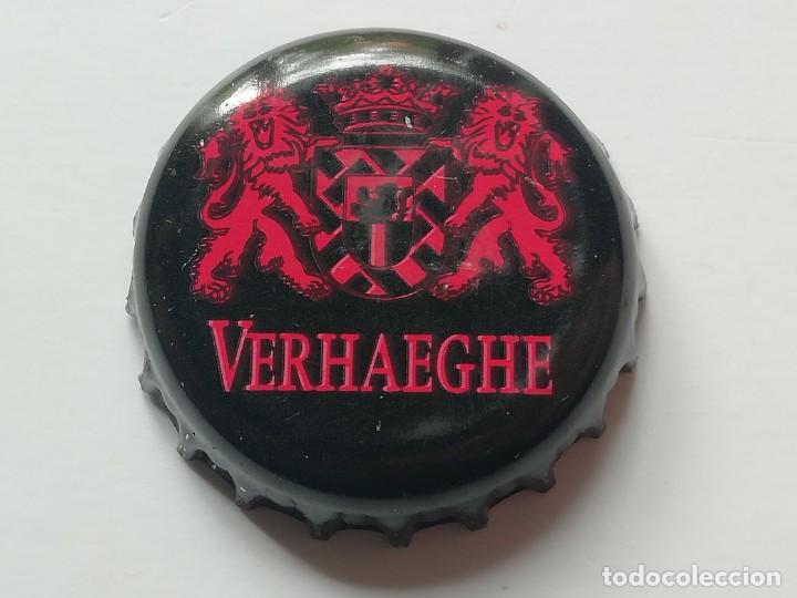 Collezionismo di birre: Chapa tap&oacute;n corona de la cerveza de B&eacute;lgica VERHAEGHE