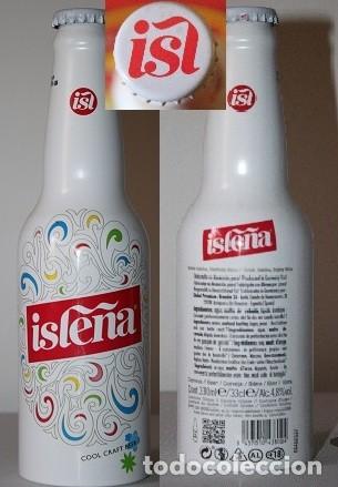 Coleccionismo de cervezas: BOTELLA ALUMINIO ISLE&Ntilde;A - Foto 1
