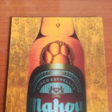 Coleccionismo de cervezas: ALFOMBRILLA PARA RATON CERVEZA CINCO ESTRELLAS MAHOU EFECTO MOVIMIENTO