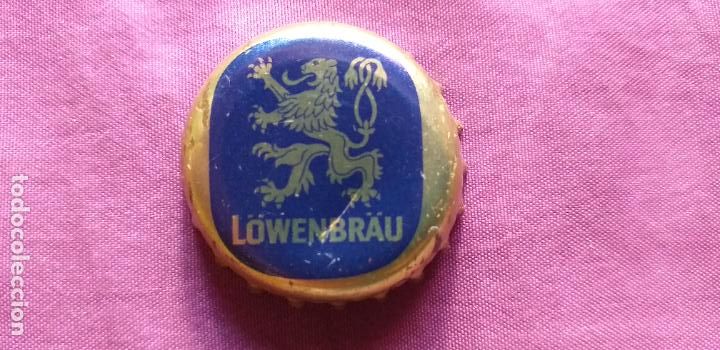 Coleccionismo de cervezas: CERVEZA-V9-IV-CHAPA-TAPON-CORONA-LOWENBRAU
