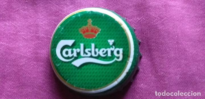 Coleccionismo de cervezas: CERVEZA-V9-V-CHAPA-TAPON-CORONA-CORONA-CARLSBERG
