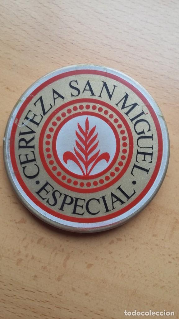 Coleccionismo de cervezas: Tapa barril cerveza San Miguel Especial A&ntilde;os 90 pl&aacute;stico