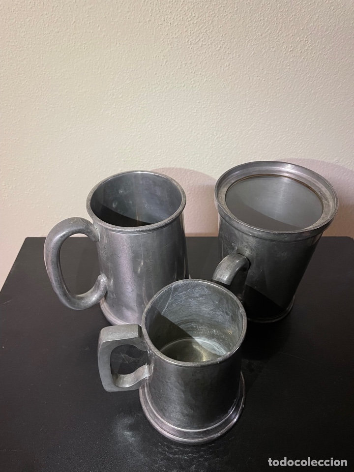 Coleccionismo de cervezas: Lote de 3 Tankards - Foto 2