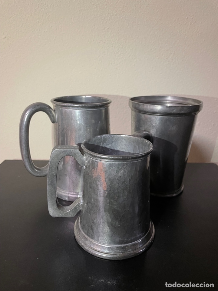 Coleccionismo de cervezas: Lote de 3 Tankards - Foto 1