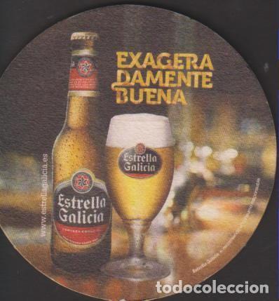 Coleccionismo de cervezas: posavasos cerveza ESTRELLA GALICIA beer bier pivo coaster porta vasos