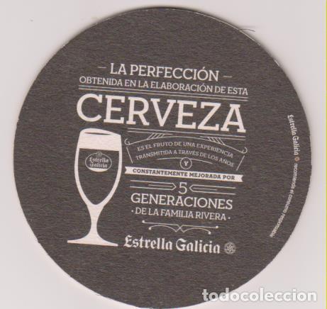 Coleccionismo de cervezas: posavasos cerveza ESTRELLA GALICIA beer bier pivo coaster porta vasos