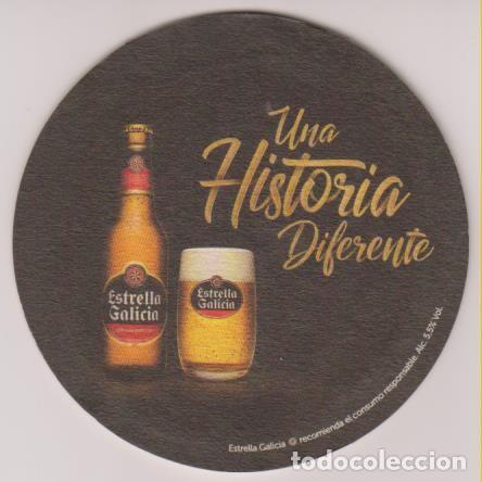 Coleccionismo de cervezas: posavasos cerveza ESTRELLA GALICIA beer bier pivo coaster porta vasos