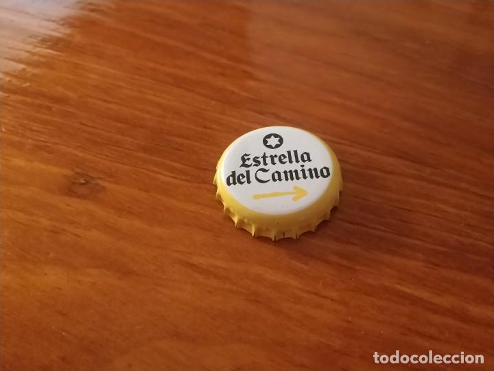 Coleccionismo de cervezas: Chapa Cerveza Estrella del Camino (NewBox)