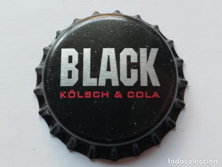 Coleccionismo de cervezas: Chapa tap&oacute;n corona NUEVO de la cerveza alemana ZUNFT BLACK K&Ouml;LSCH & COLA