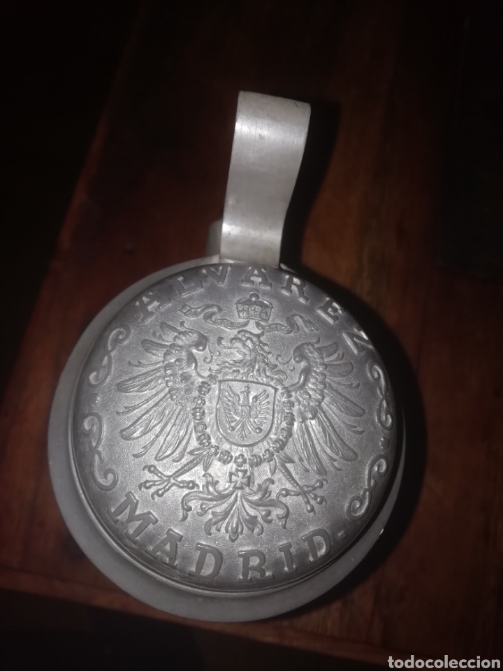 Coleccionismo de cervezas: Jarra con tapa - Foto 5