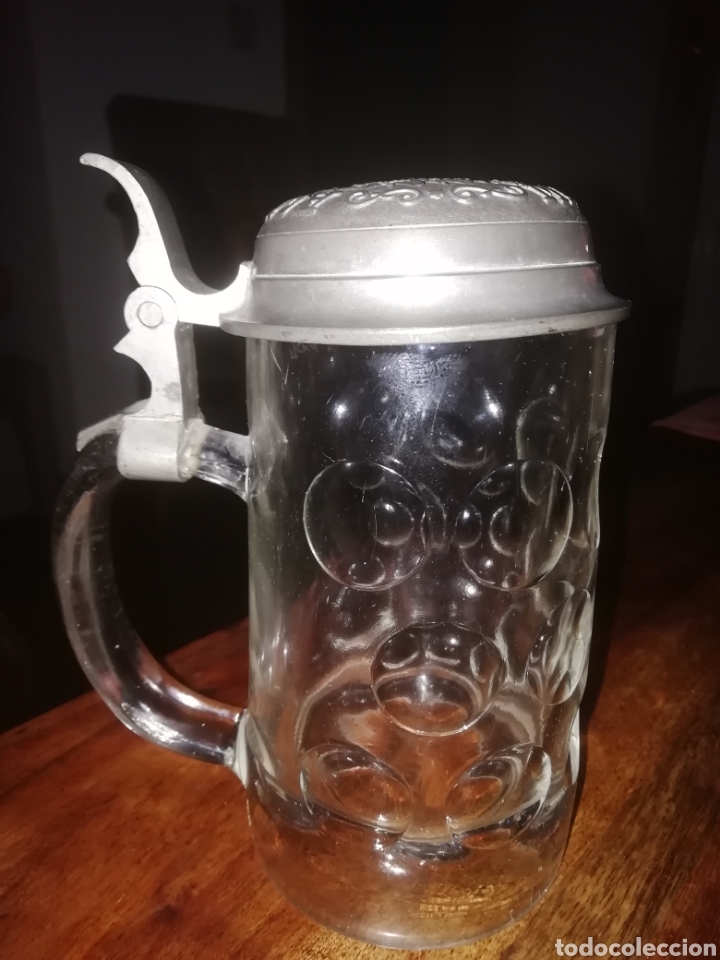 Coleccionismo de cervezas: Jarra con tapa - Foto 6