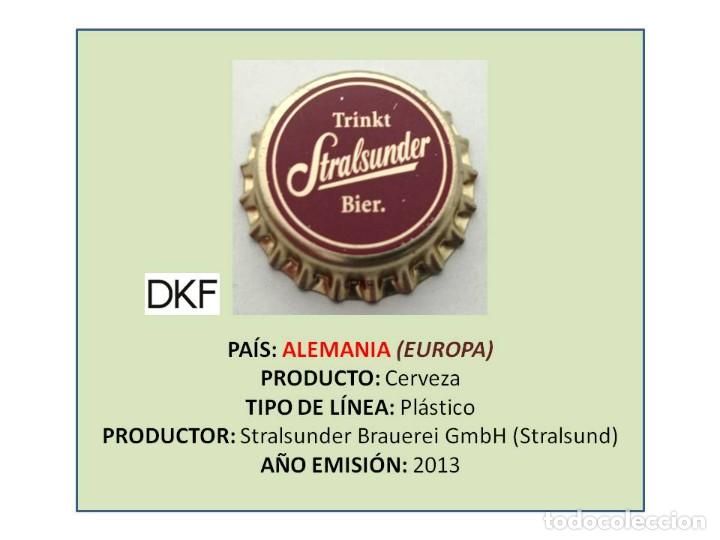 Collezionismo di birre: TAPON CORONA CAPSULA CHAPA CERVEZA STRALSUNDER (ALEMANIA)