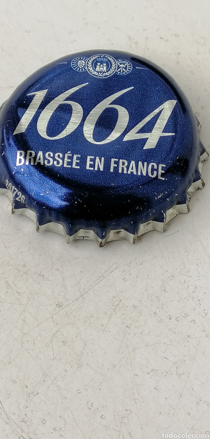 Coleccionismo de cervezas: CHAPA BOTTLE CAP CAPSULE BIER BIERE BEER CERVEZA 1664 KRONENBOURG (10).----LOTE N.2863----CARMANJO