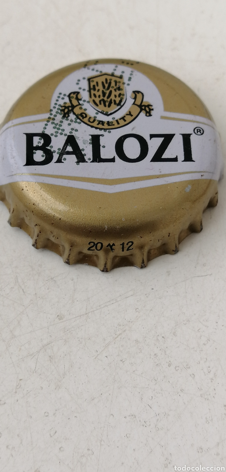 Coleccionismo de cervezas: BOTTLE CAP TAP&Oacute;N CORONA BEER BIRRA BIERE BIER CHAPA CERVEZA BALOZI.(2)KENYA.--LOTE N. 3379--CARMANJO