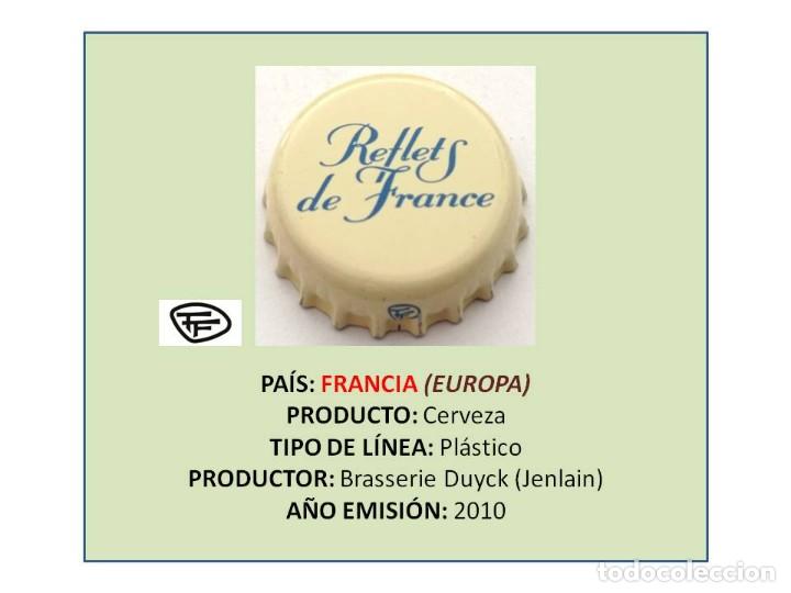 Collectable Beer: TAPON CORONA CAPSULA CHAPA CERVEZA REFLETS DE FRANCE (FRANCIA)