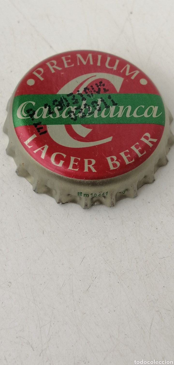 Coleccionismo de cervezas: TAPA CORONA CHAPA BOTTLE CAP CERVEZA BEER CASABLANCA. (2) MARRUECOS. --LOTE N. 340---CARMANJO