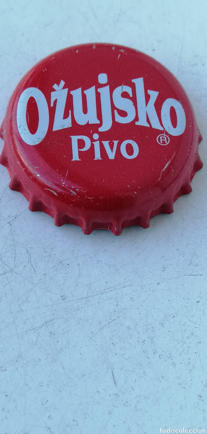 Coleccionismo de cervezas: TAP&Oacute;N CORONA CAPSULE BOTTLE CAP BEER CHAPA CERVEZA BIERE OZUJSKO.CROACIA (6)--LOTE N. 3399--CARMANJO