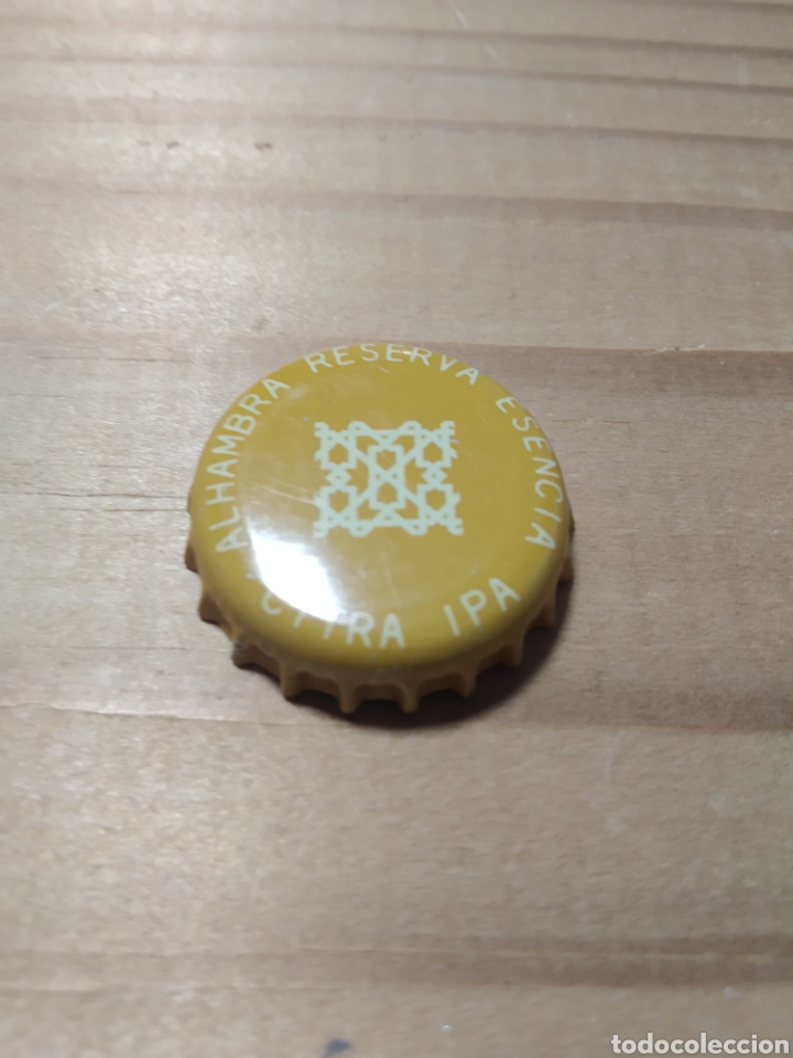 Coleccionismo de cervezas: Chapa cerveza Alhambra reserva esencia citra IPA