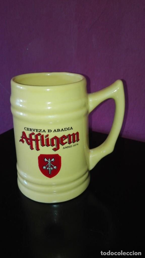 Coleccionismo de cervezas: JARRA CERVEZA AFFLIGEM - Foto 1