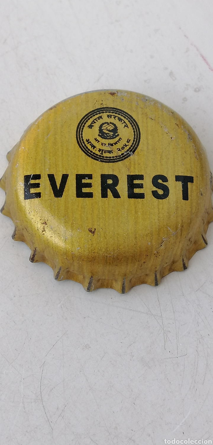 Coleccionismo de cervezas: BOTTLE CAP BEER BIER KRONKORKEN BIRRA CHAPA CERVEZA EVEREST. NEPAL.(25)--LOTE N. 3137---- CARMANJO