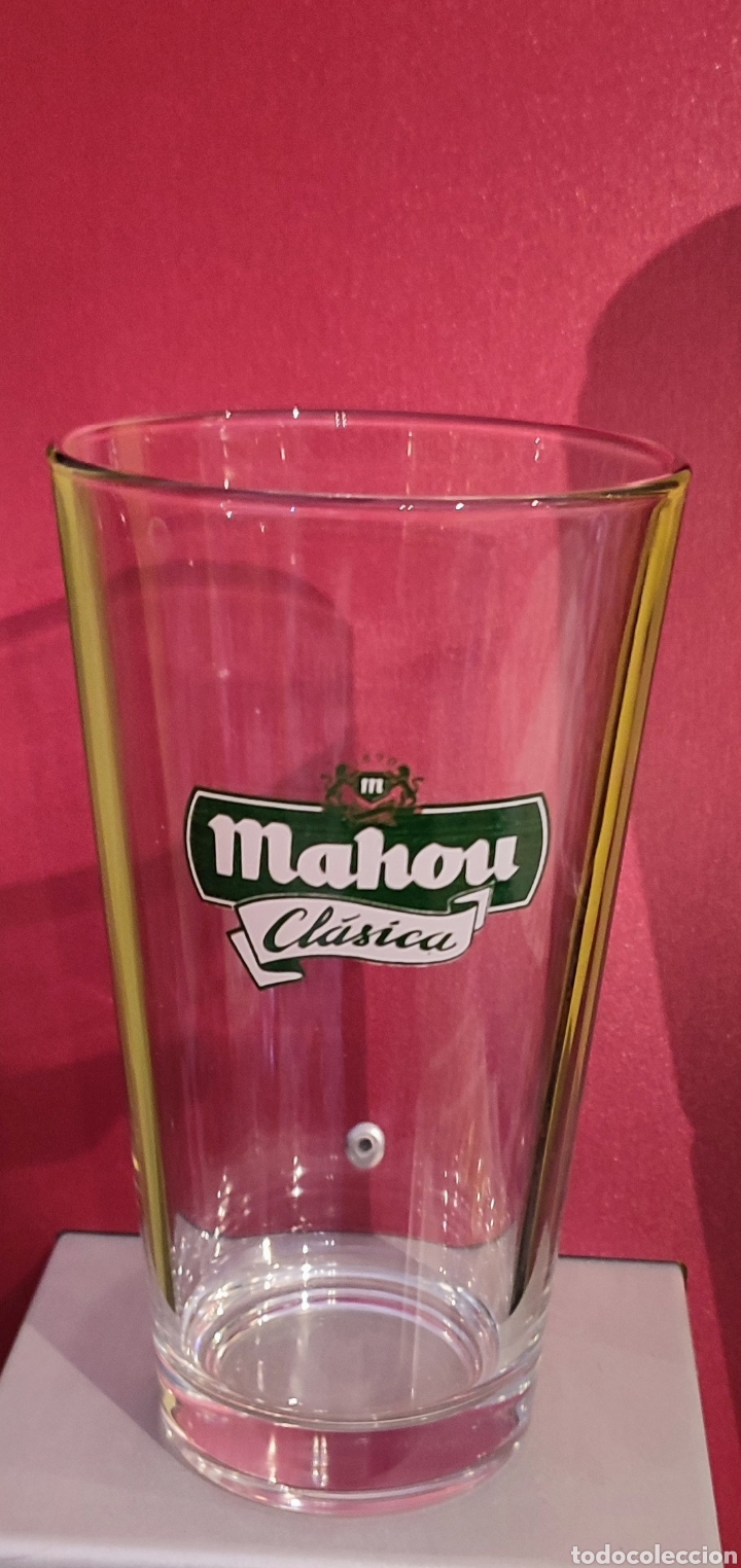 Coleccionismo de cervezas: Vaso cerveza Mahou