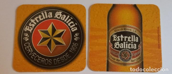Coleccionismo de cervezas: POSAVASOS CERVEZA ESTRELLA GALICIA