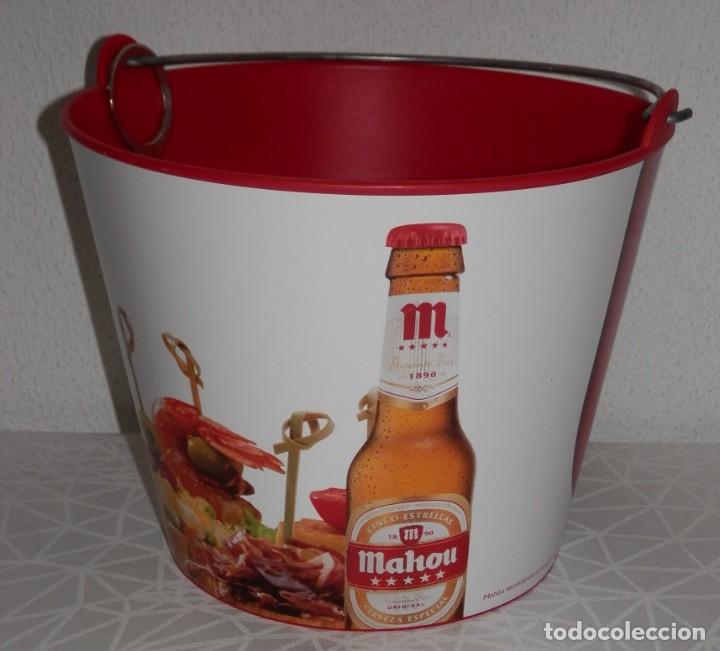 Coleccionismo de cervezas: UNA CUBITERA DE LA MARCA CERVEZA MAHOU